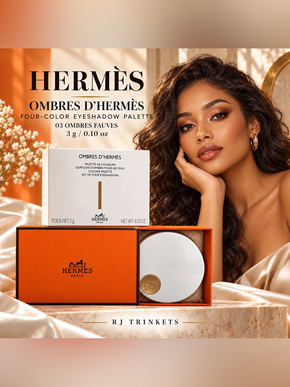 Hermès Ombres d'Hermès Eyeshadow Palette — Ombres fauves